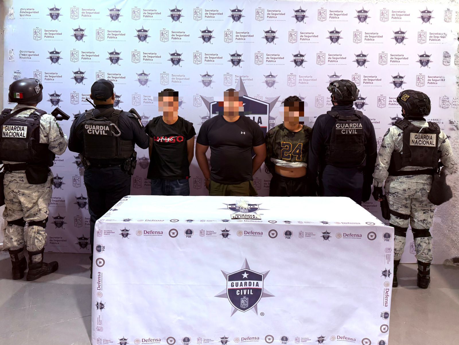 Detenidos tres responsables del ataque contra la presidenta municipal de Cuitzeo: SSP