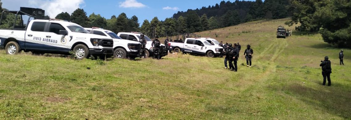 SSP y Defensa desactivan 11 explosivos y aseguran campamento ilícito en Salvador Escalante