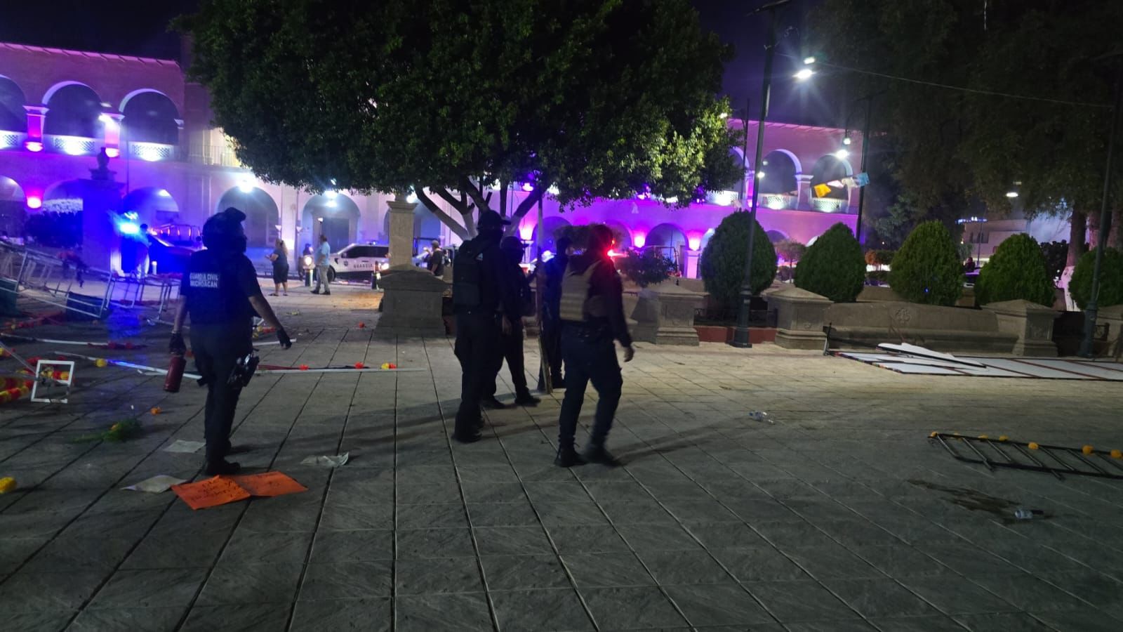 Restablecido el orden en Apatzingán: Segob