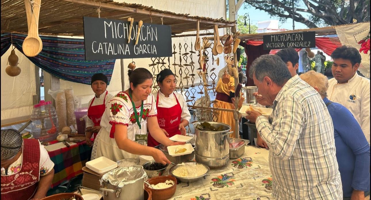 Cocineras Tradicionales michoacanas llevan su sabor a foro mundial de gastronomía: Sectur Cocineras Tradicionales michoacanas llevan su sabor a foro mundial de gastronomía: Sectur