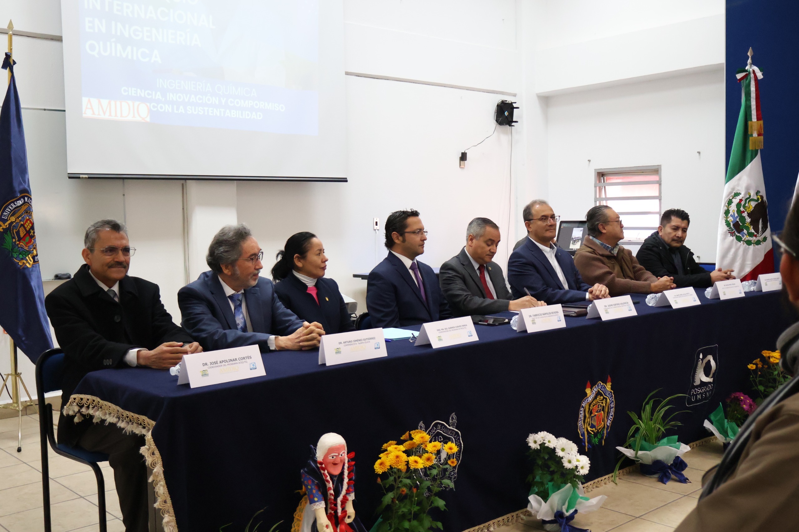 UMSNH potencializa la divulgación de la ciencia a la sociedad michoacana; inauguran Coloquio Internacional de Ingeniería Química