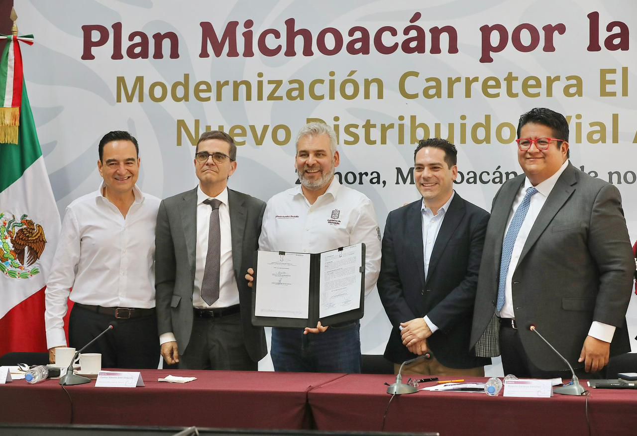 Concretan ARB y RCO distribuidor vial en La Rinconada, acceso a Zamora