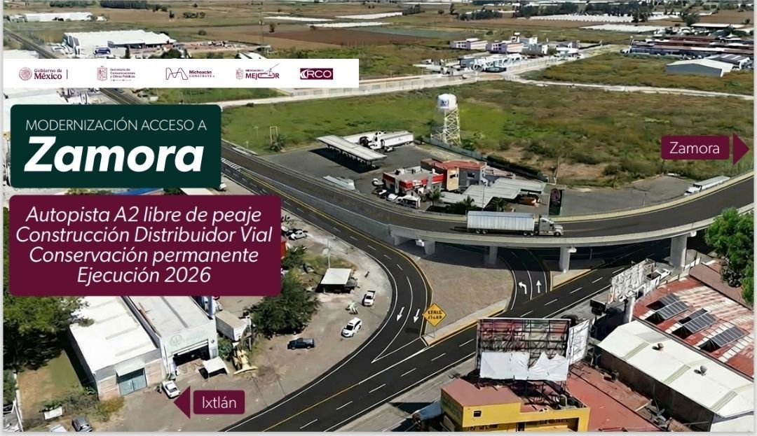 Zamora tendrá nuevo distribuidor vial para impulsar la agroexportación: Rogelio Zarazúa