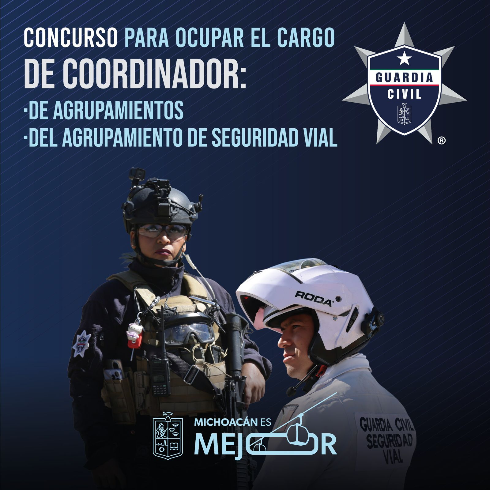 SSP abre convocatoria para concursar por puestos de mando policiales