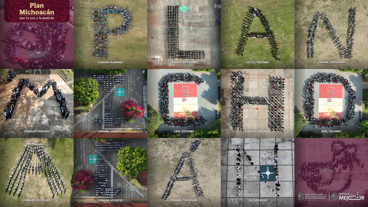 Juventudes michoacanas participan en el Mosaico Nacional por la Paz y las Adicciones: Iemsysem