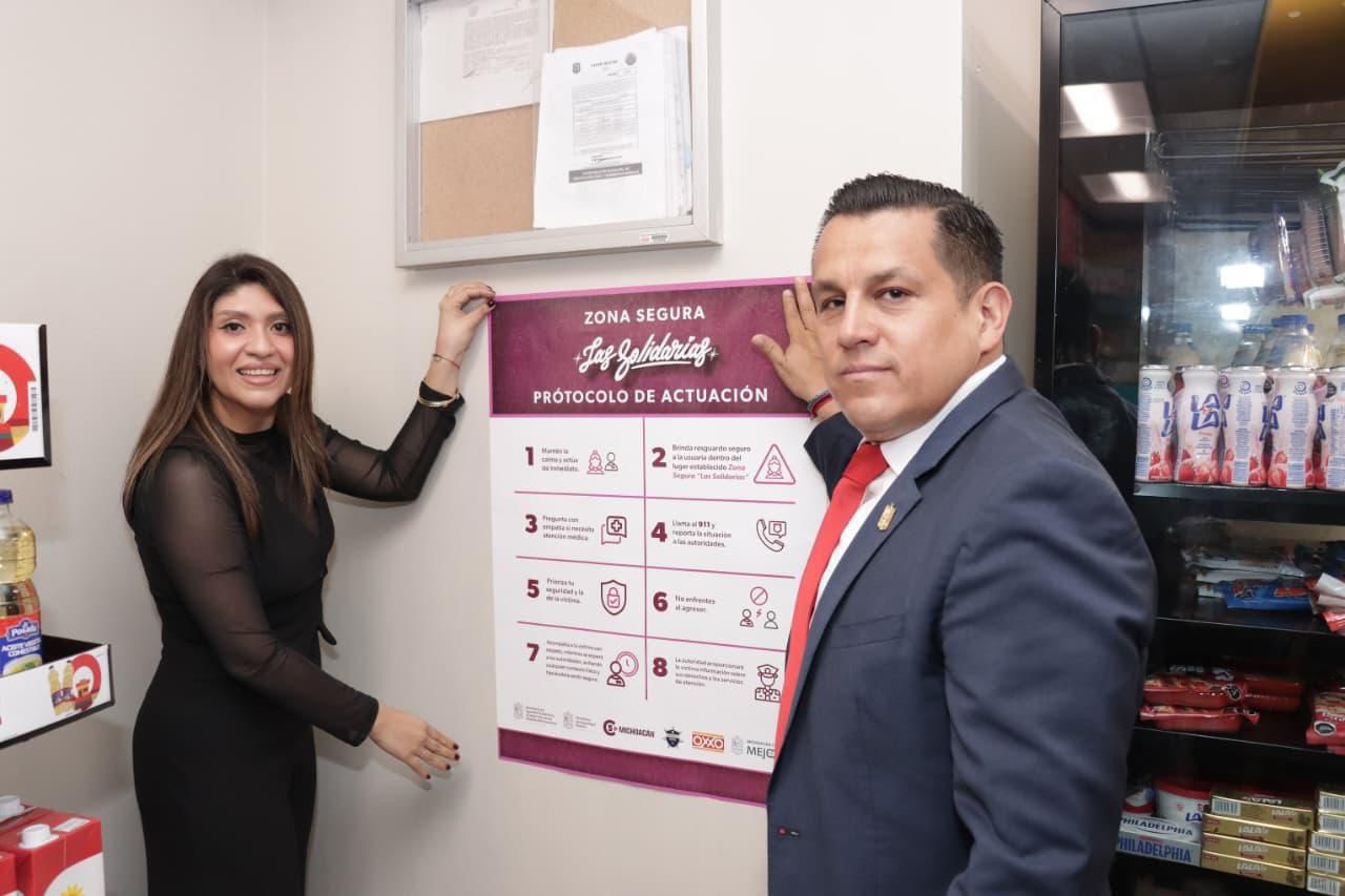 Seimujer y SSP transforman tiendas Oxxo en Zonas Seguras para las mujeres Seimujer y SSP transforman tiendas Oxxo en Zonas Seguras para las mujeres