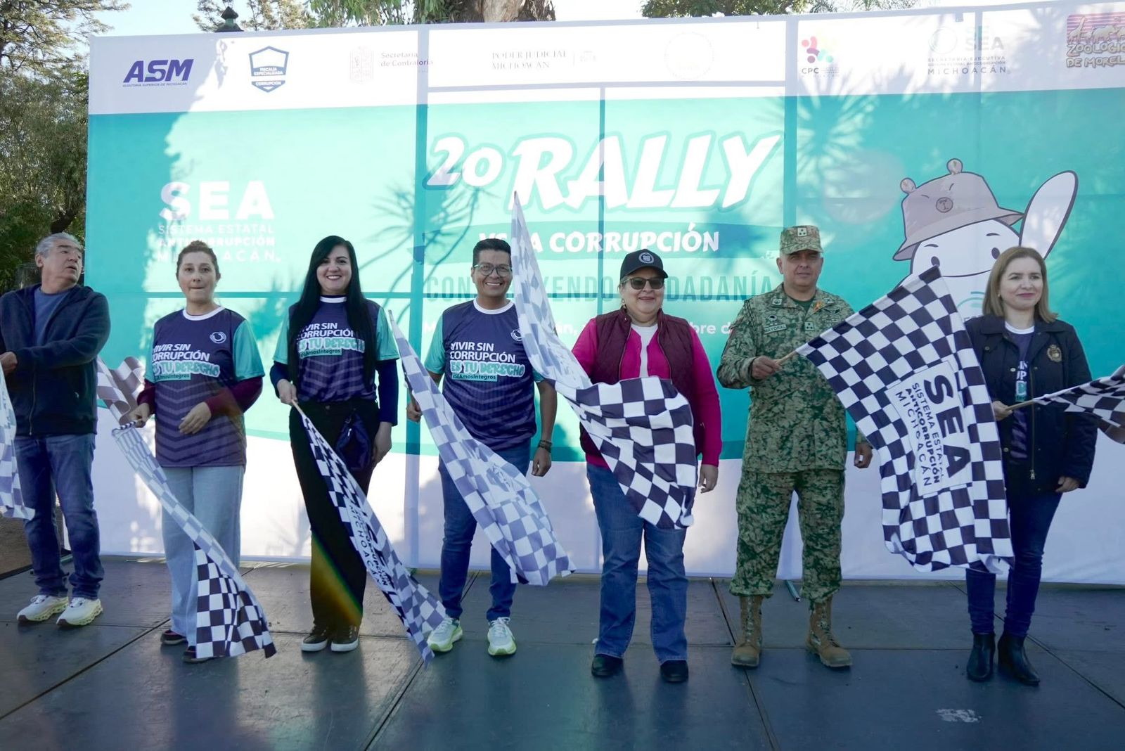 SEA realizó su segundo Rally vs la corrupción, participaron más de 500 personas de todas las edades SEA realizó su segundo Rally vs la corrupción, participaron más de 500 personas de todas las edades