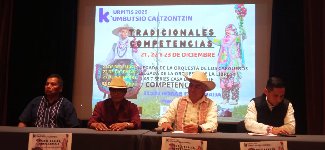Tradicionales competencias de los Kúrpites de Caltzontzin, este diciembre: Sectur