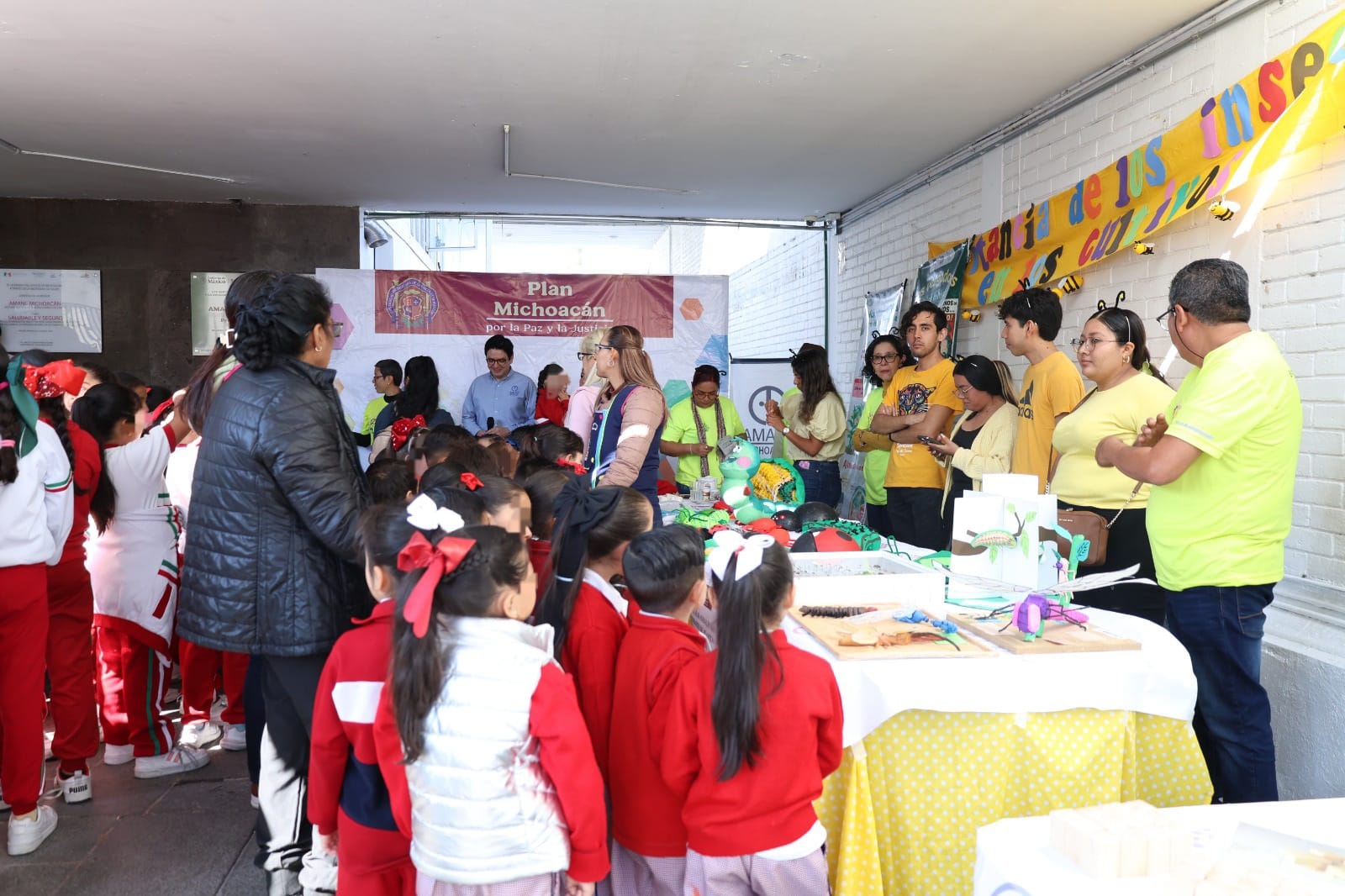 UMSNH llega a todos los rincones con la extensión del Tianguis de la Ciencia; visita AMANC UMSNH llega a todos los rincones con la extensión del Tianguis de la Ciencia; visita AMANC