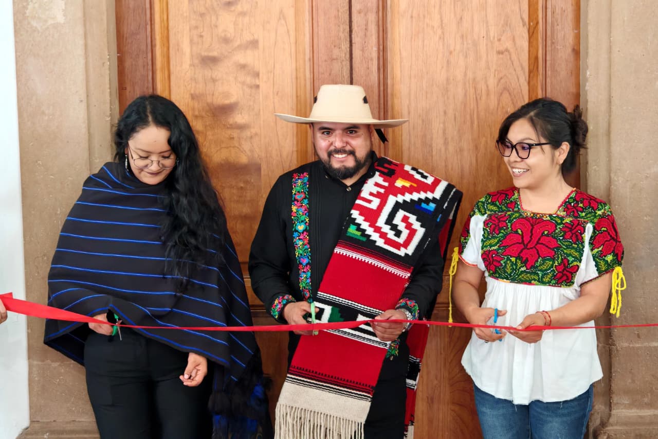 Secum presenta en Pátzcuaro exposición sobre la fuerza colectiva de Cherán
