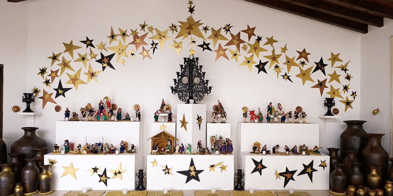 Visita del nacimiento de Civaq Pátzcuaro, obra que honra el orgullo purépecha, la fe y la tradición: Sectur