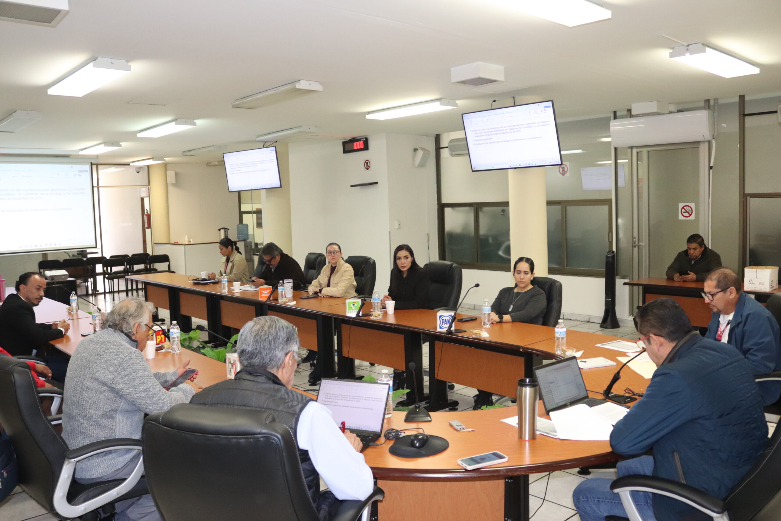 Realiza INE Michoacán Primera Sesión Ordinaria de la Comisión Local de Vigilancia