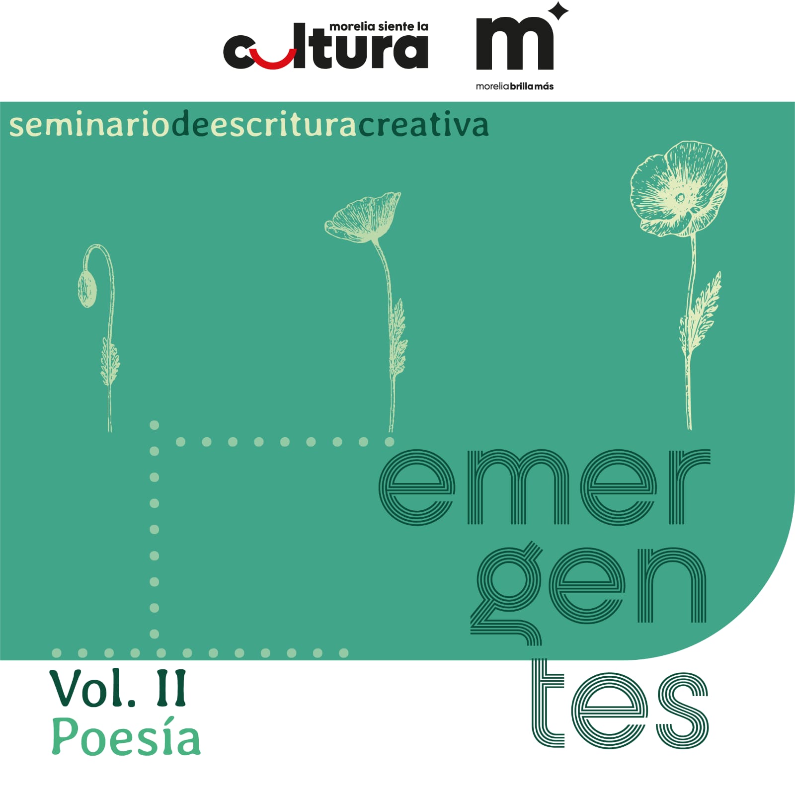 Invita Secretaría de Cultura de Morelia al seminario “Emergentes Vol. II Poesía”