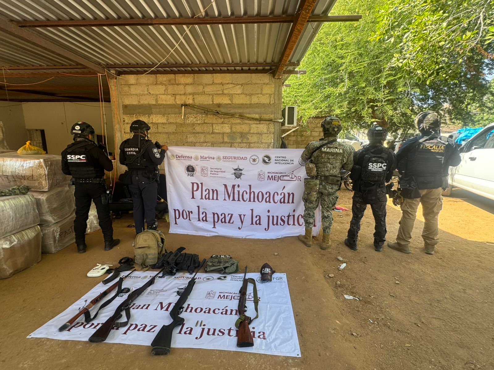 Cateos simultáneos en Huetamo derivan en detenciones Cateos simultáneos en Huetamo derivan en detenciones