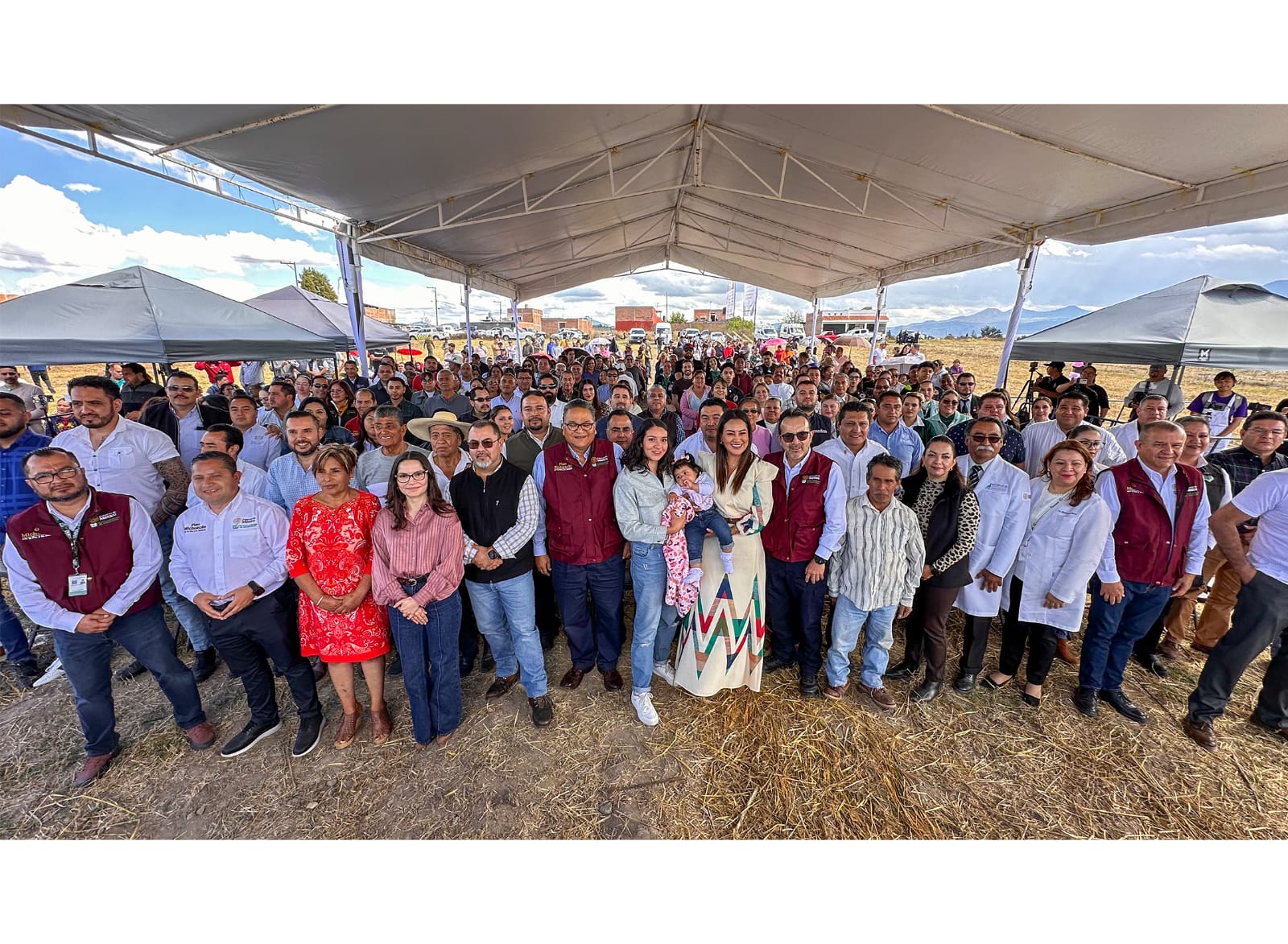 Toma IMSS protesta a comité ciudadano para obras en Zacapu, Michoacán