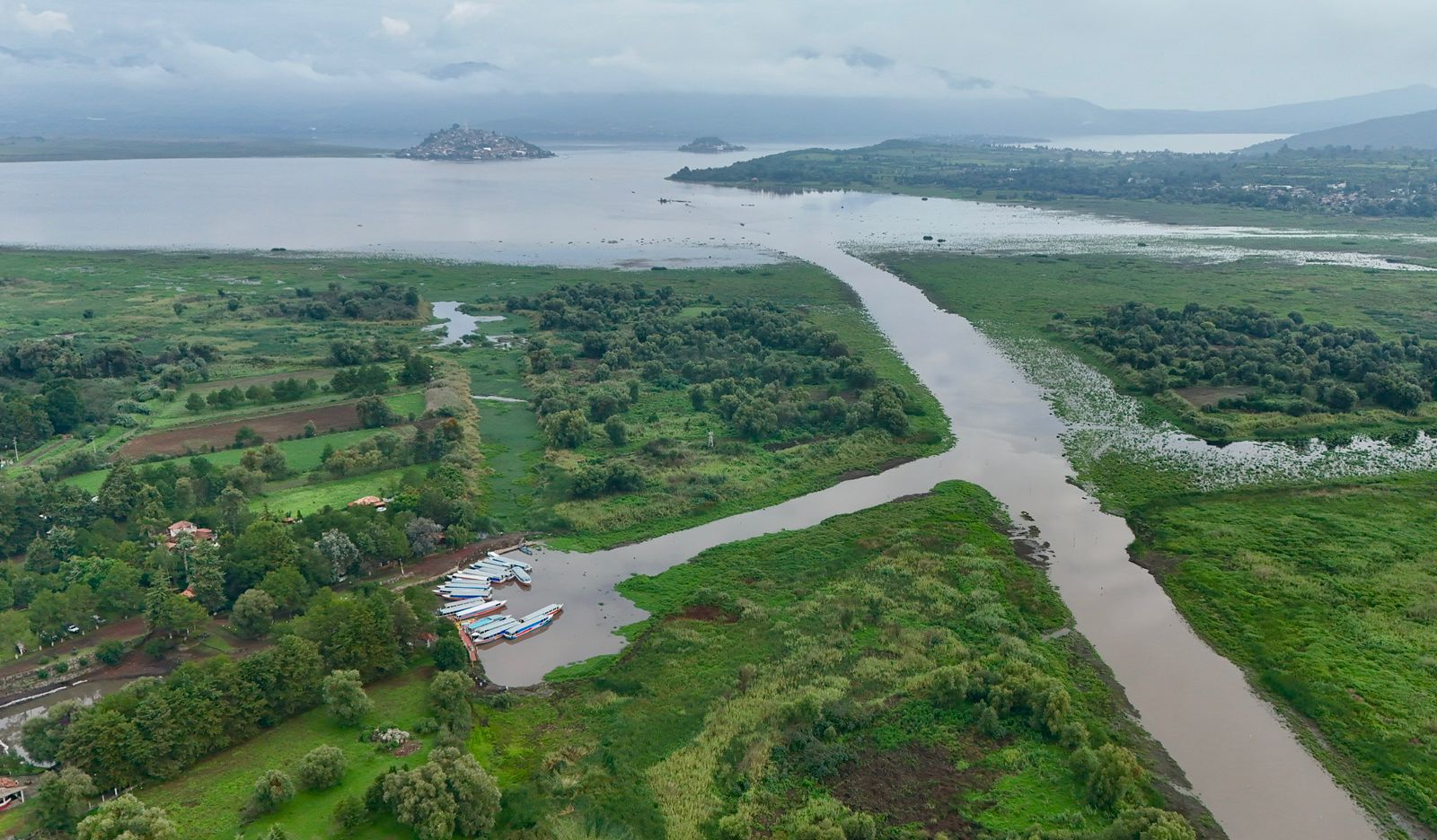 Recuperadas 500 hectáreas de superficie del lago de Pátzcuaro: ARB Recuperadas 500 hectáreas de superficie del lago de Pátzcuaro: ARB