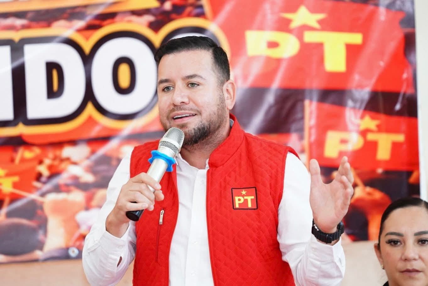 En Michoacán el PT está firme en la alianza con la Transformación: Reyes Galindo