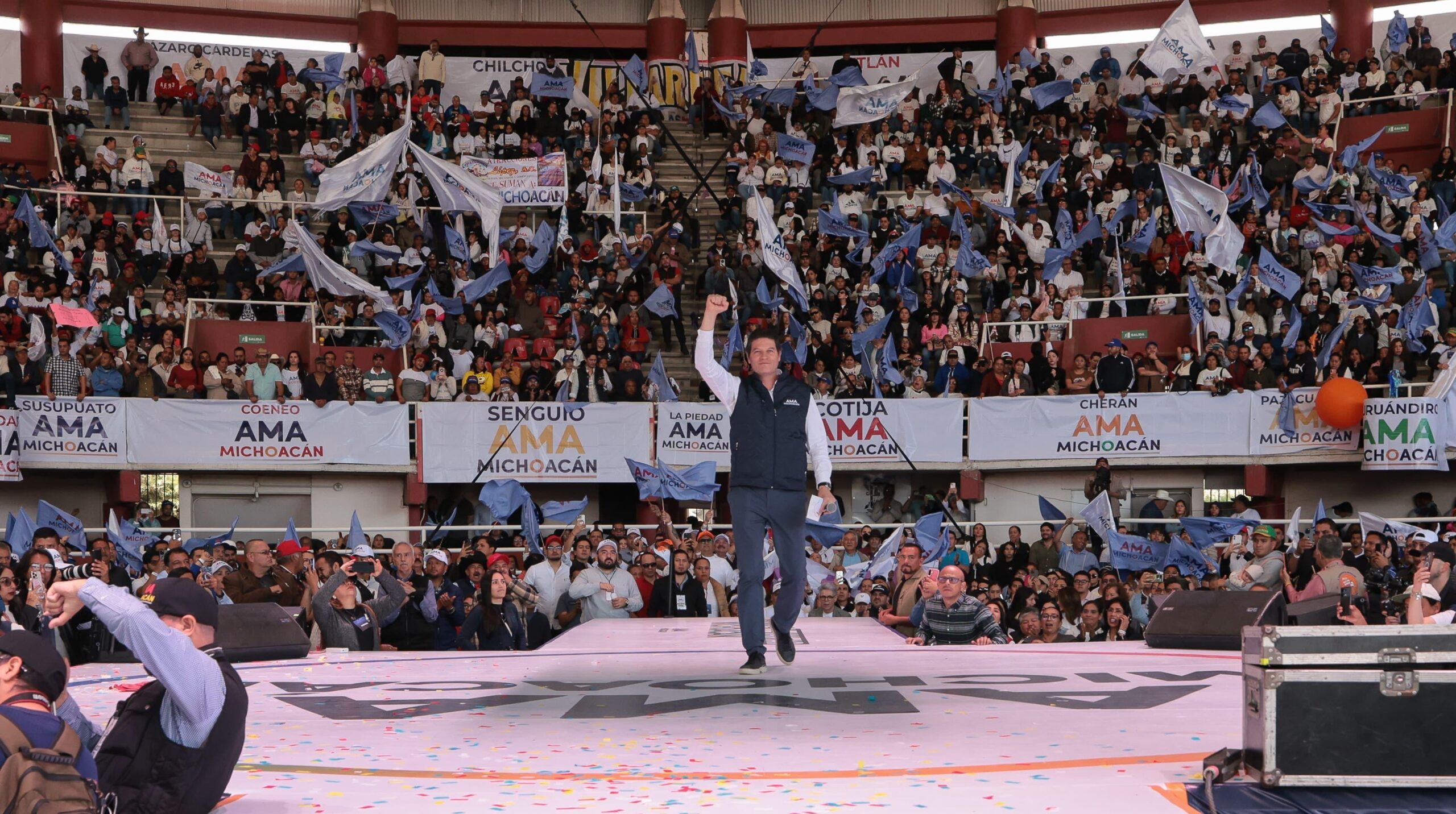 Con un llamado a levantarse surge AMA Michoacán