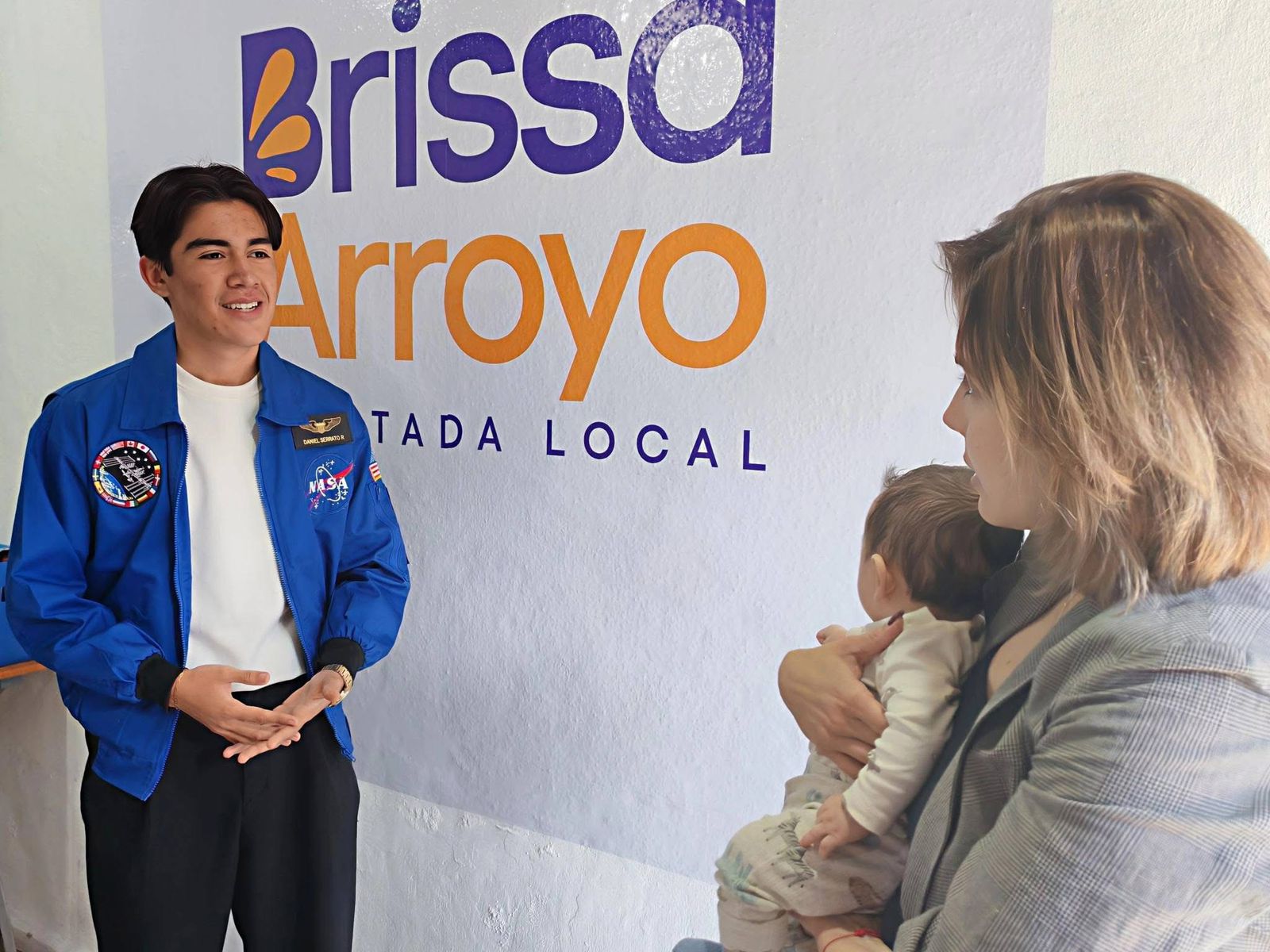 Respalda Brissa Arroyo a jóvenes formados en la cultura del esfuerzo