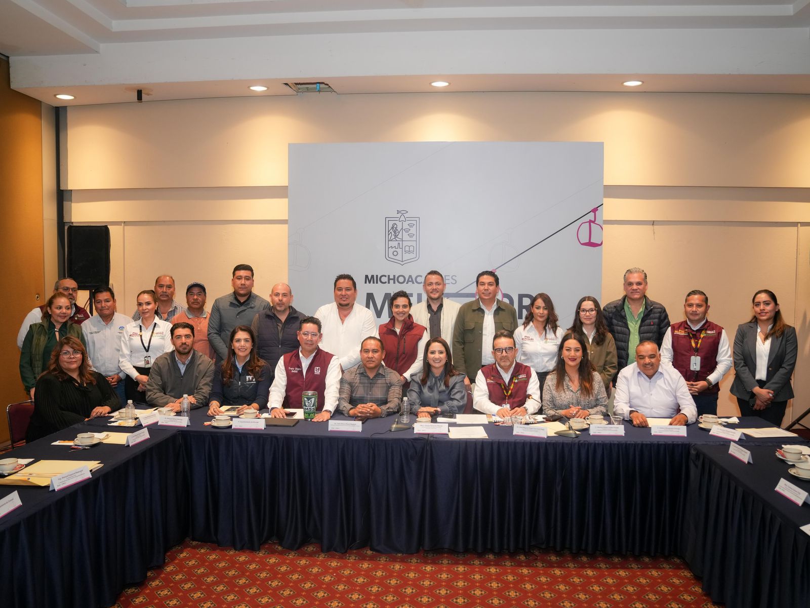 Revisa Gladyz Butanda avances de guarderías y hospitales del IMSS en Michoacán