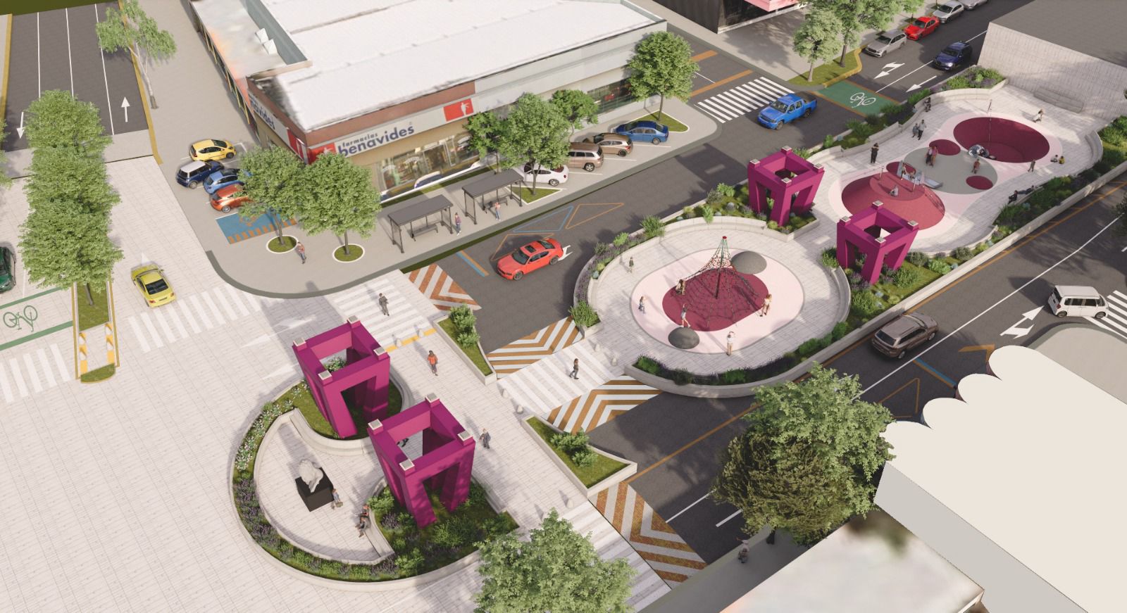 Nuevo espacio público, iluminado y seguro en el bajopuente del Paso La Hielera: Rogelio Zarazúa Nuevo espacio público, iluminado y seguro en el bajopuente del Paso La Hielera: Rogelio Zarazúa