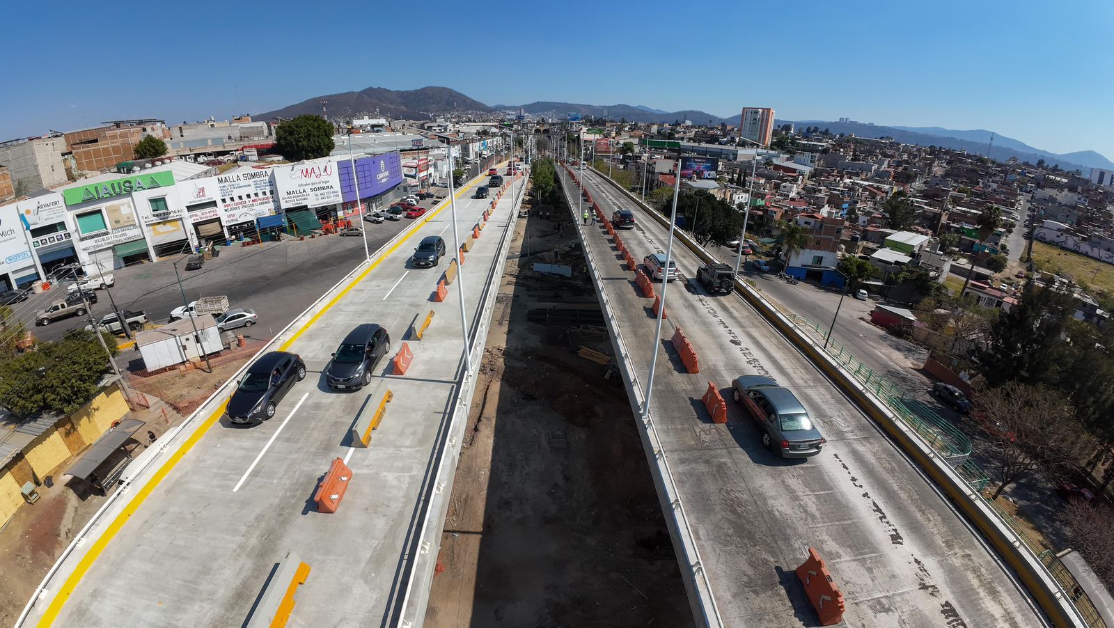 Tras 5 meses de construcción, abre ARB circulación en puente norte del distribuidor Eréndira