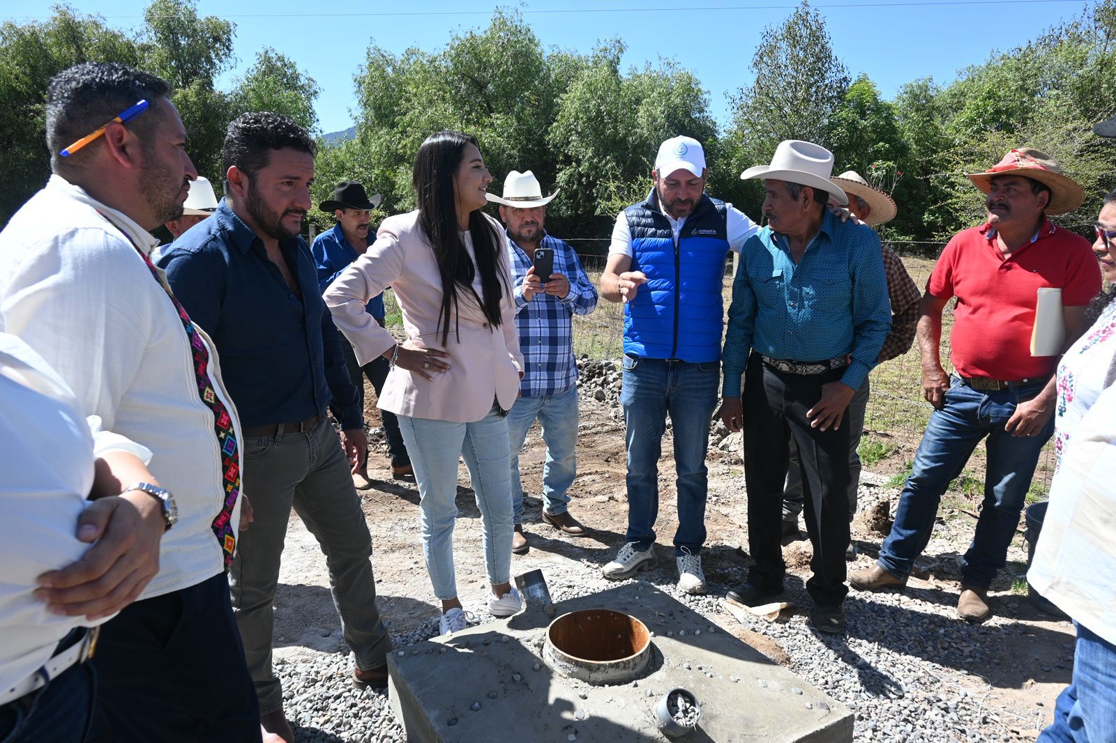Ceac inaugura pozo profundo en Tupátaro; para garantizar agua potable a comunidad indígena