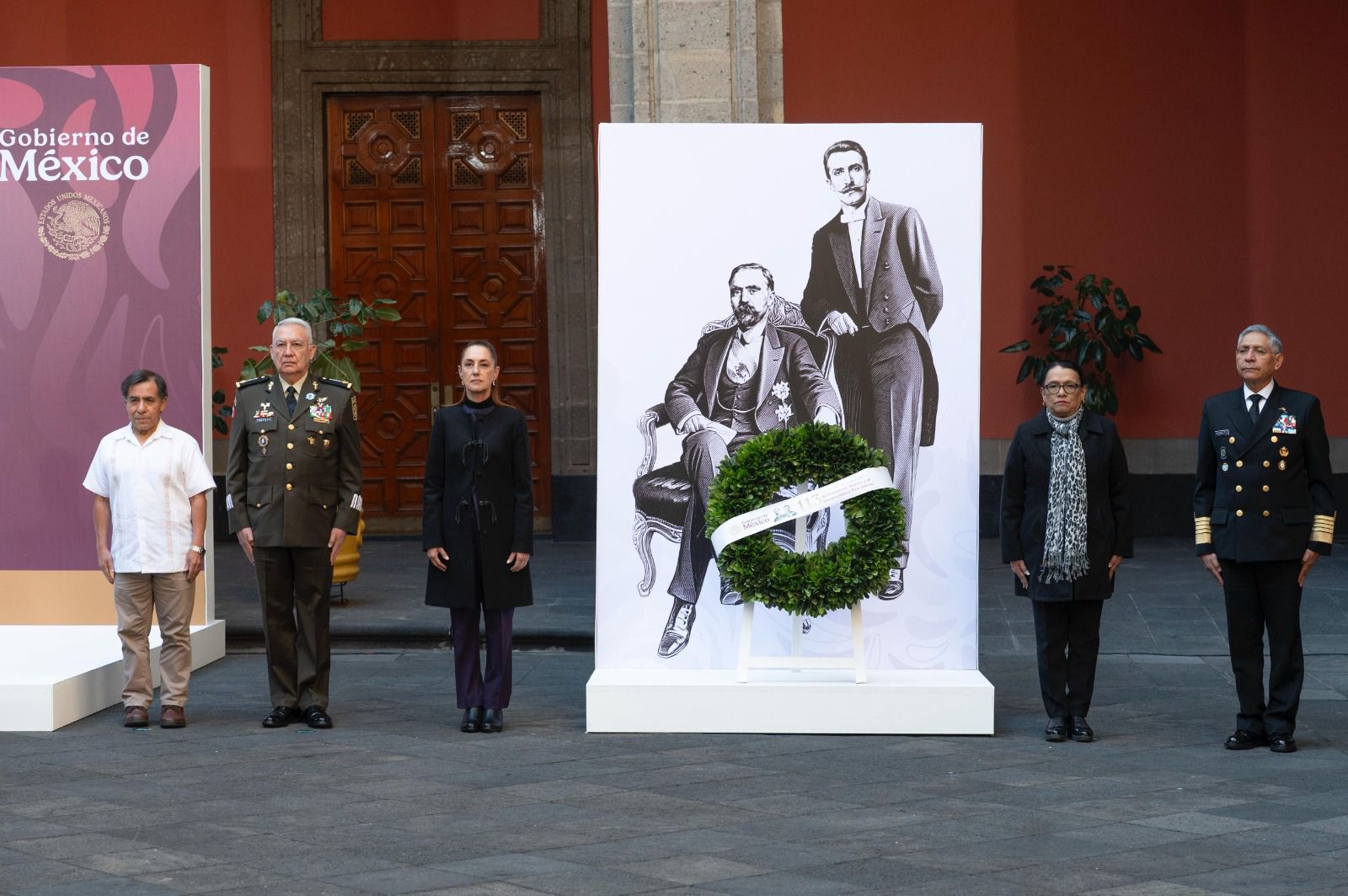 Conmemoración del 113 aniversario del magnicidio de Francisco I. Madero y José María Pino Suárez
