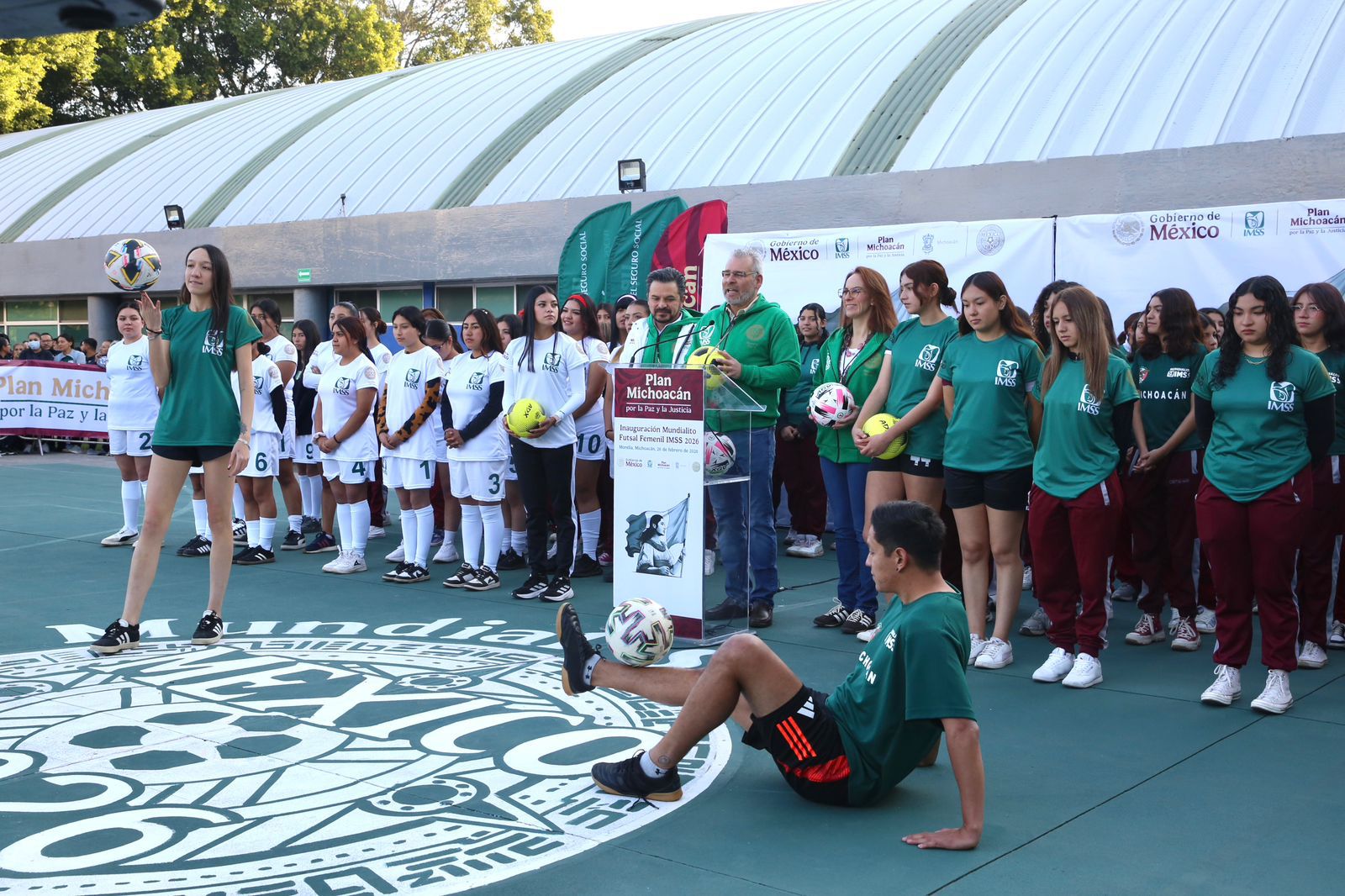 ARB realiza patada inicial al Mundialito Futsal Femenil para cazar talentos en Michoacán ARB realiza patada inicial al Mundialito Futsal Femenil para cazar talentos en Michoacán