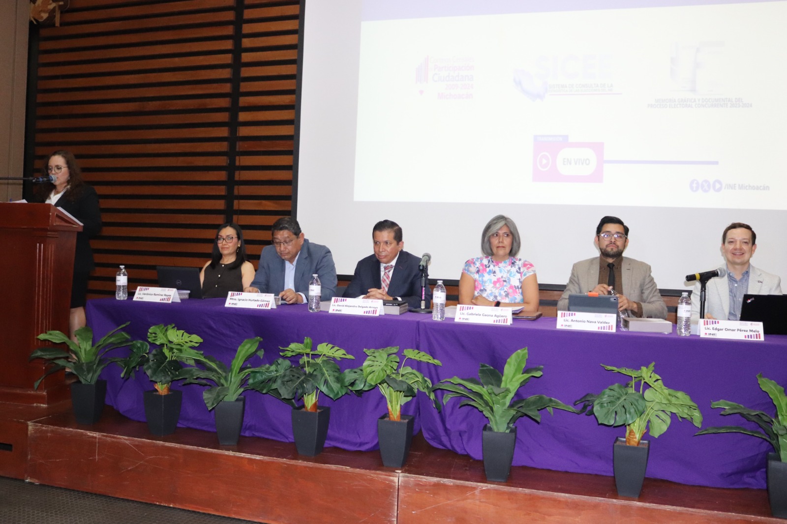 INE Michoacán impulsa el análisis electoral con la presentación de plataformas de datos estadísticos y participación ciudadana. INE Michoacán impulsa el análisis electoral con la presentación de plataformas de datos estadísticos y participación ciudadana.