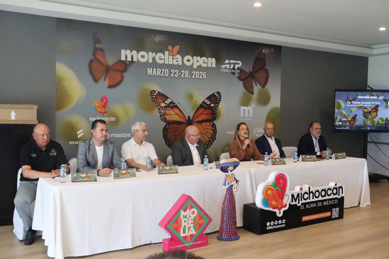 Michoacán se convertirá en la capital del tenis mundial con el Morelia Open: Sectur