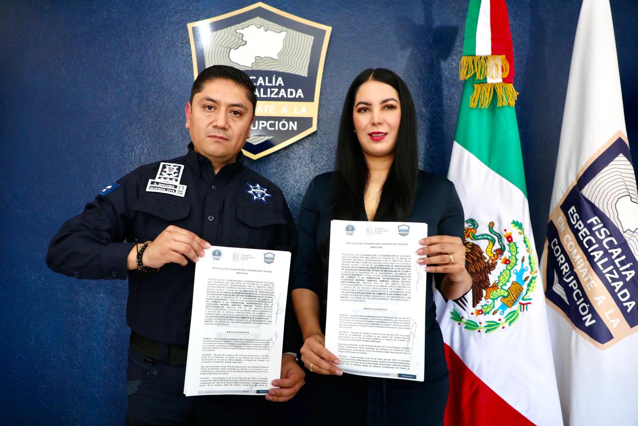 FECC y Asuntos Internos de la SSP fortalecen coordinación para prevenir y combatir la corrupción