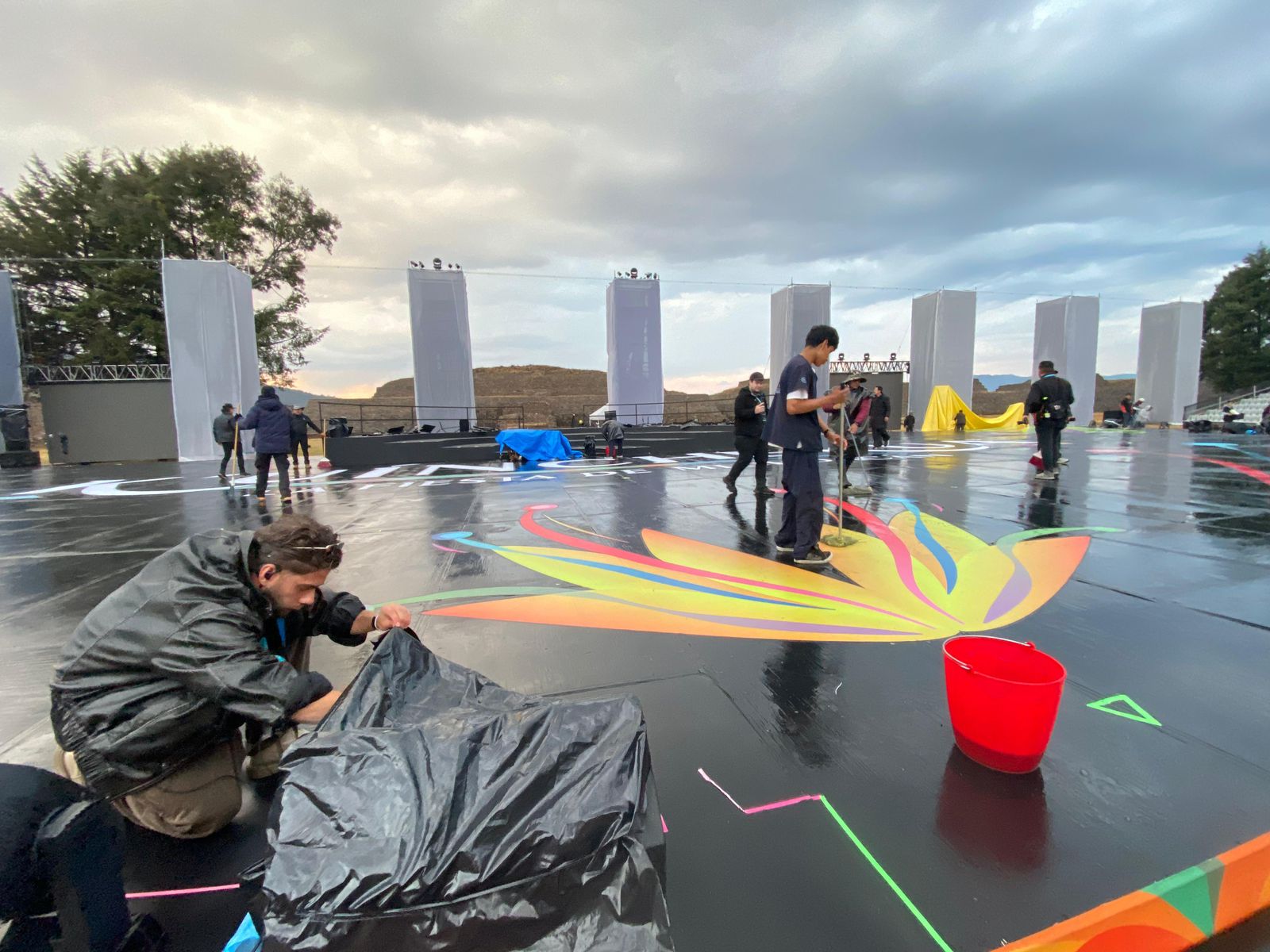 Tormenta pospone función de la K’uínchekua para las comunidades