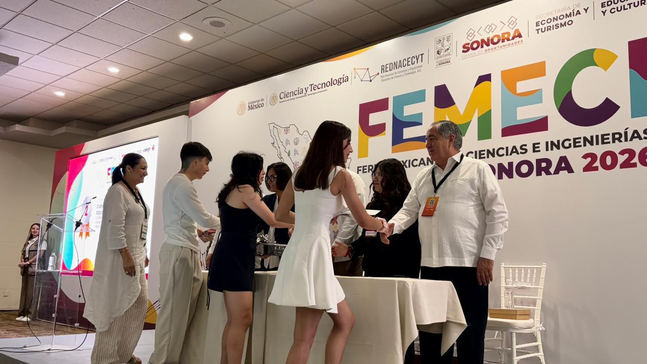 Michoacán conquista 4 galardones en la Feria Mexicana de Ciencias e Ingenierías 2026