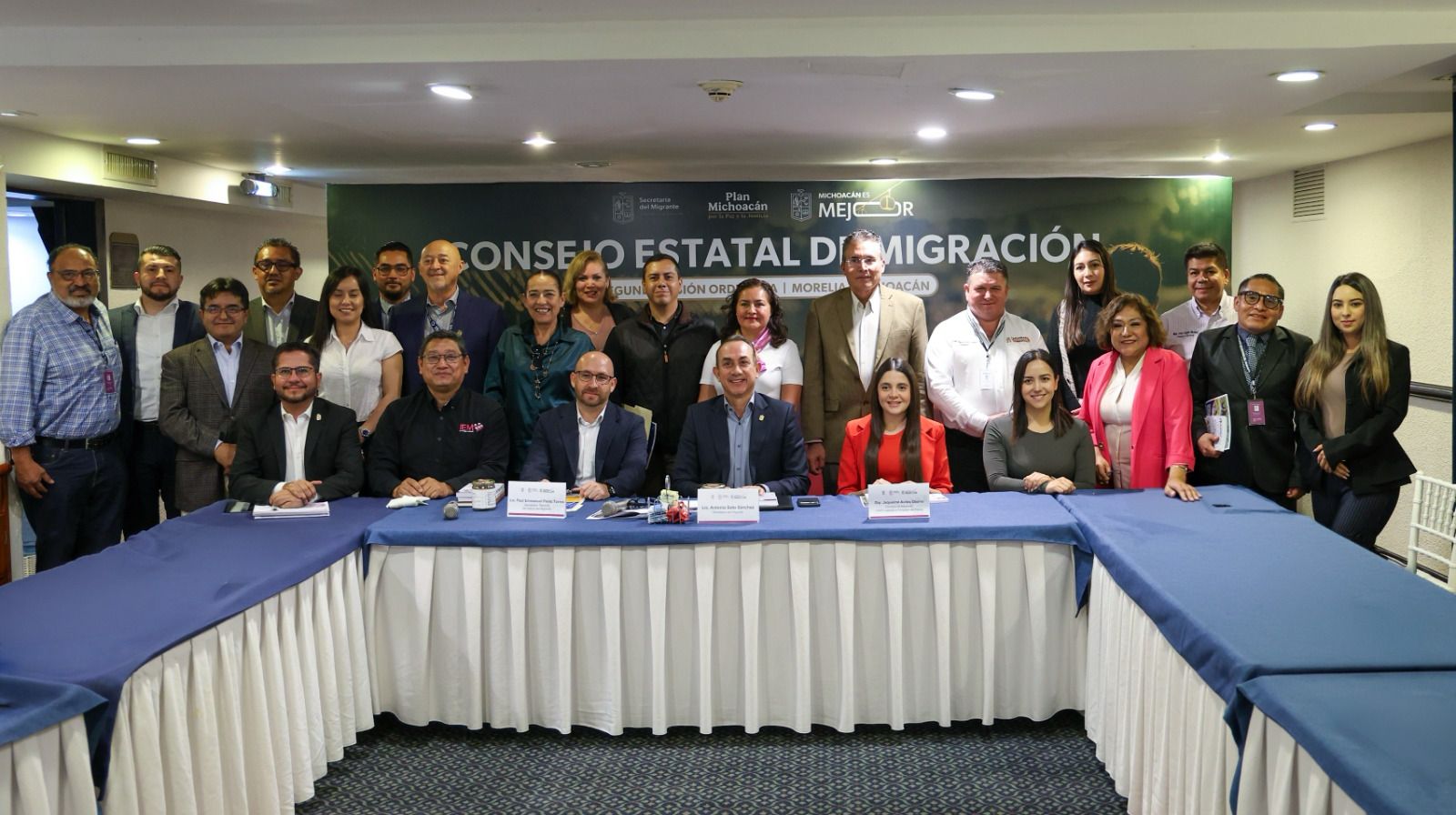 Participa IEM en sesión del Consejo Estatal de Migración de Michoacán Participa IEM en sesión del Consejo Estatal de Migración de Michoacán
