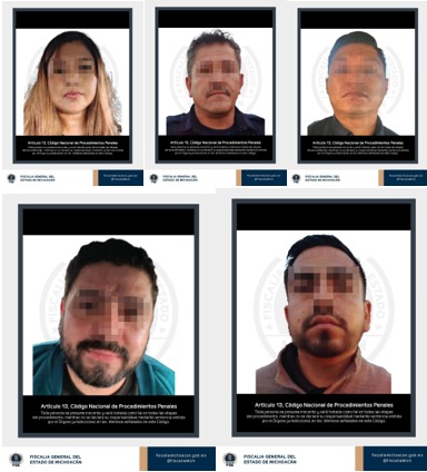 Detenidos servidores públicos en Chavinda, entre ellos síndica, regidores y mandos policiales; aseguran armas, droga y equipo táctico