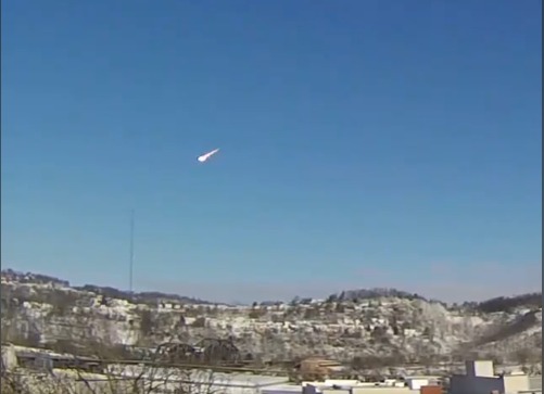 ¡Visitante Espacial sobre Ohio!