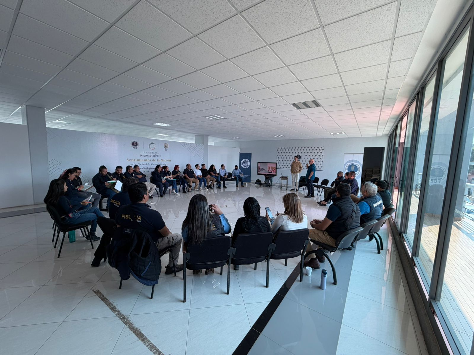 Impulsa FGE profesionalización para prevenir y atender conflictos derivados de la violencia en Uruapan