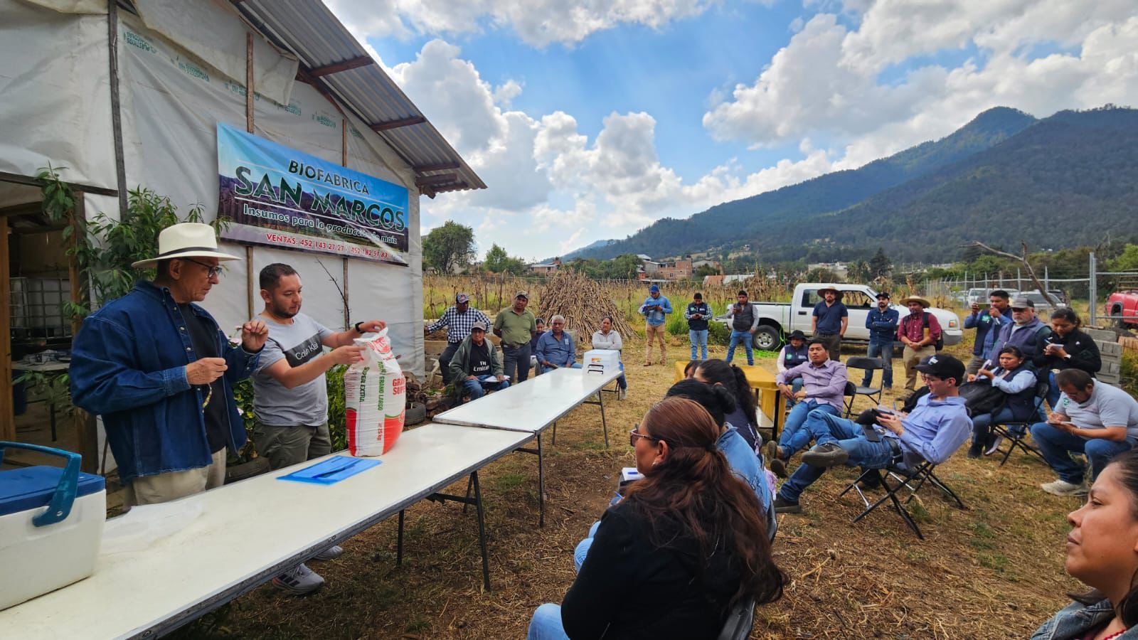 Cherán se suma a técnicas agroecológicas para sus cultivos a través de Agrosano