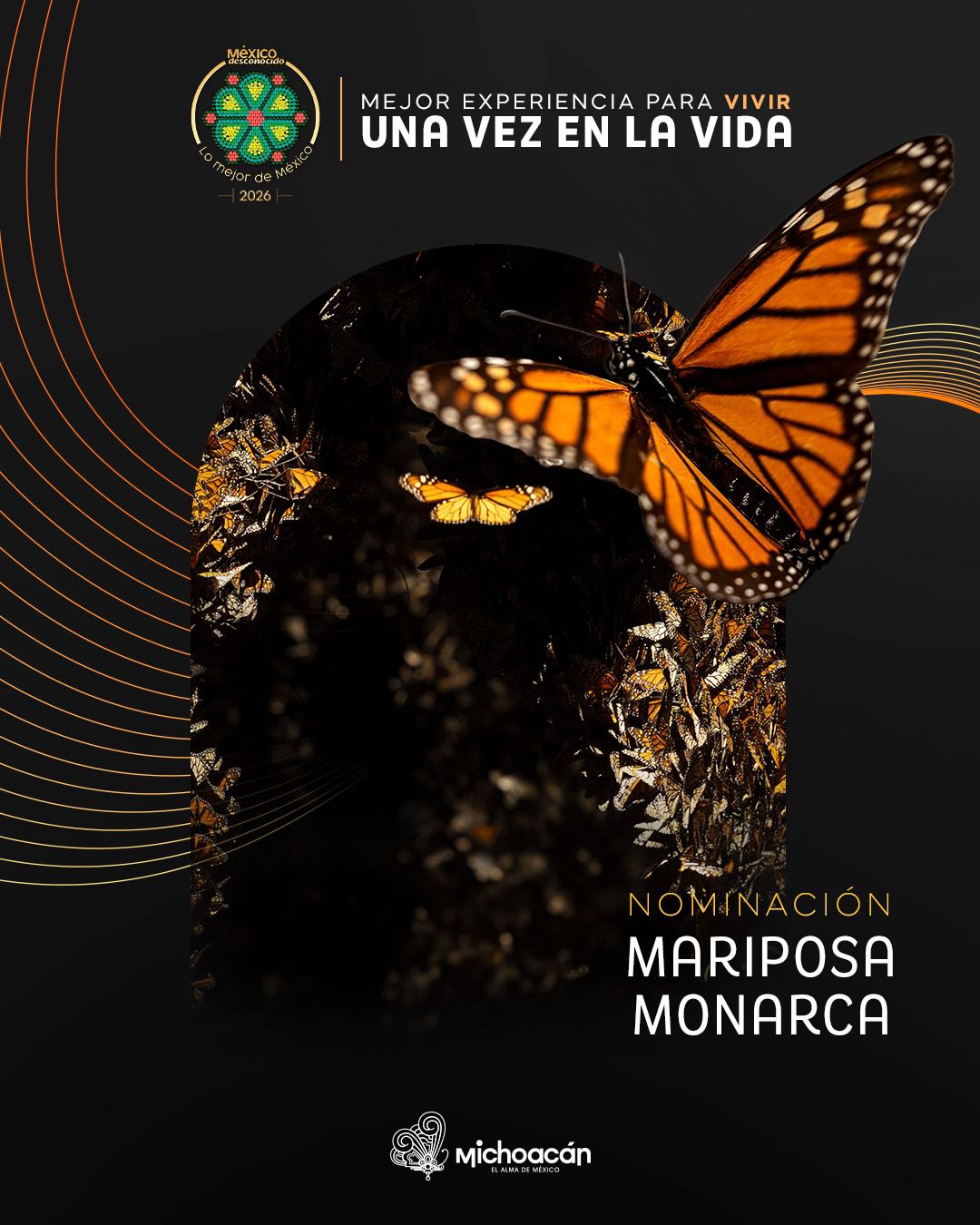 Michoacán está nominado a los premios Lo Mejor de México 2026