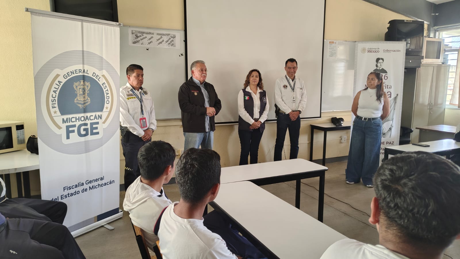 FGE fortalece acciones de prevención con capacitación sobre consumo de drogas en adolescentes