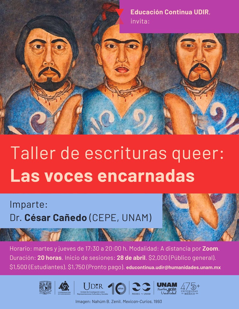 La escritura como acto de libertad: Llega a Michoacán el taller “Escrituras Queer: Las voces encarnadas”