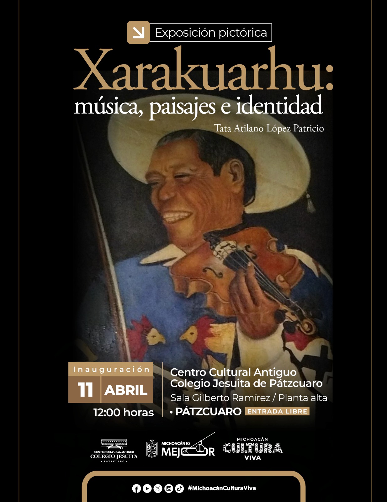 Secum presenta “Xarakuarhu”, exposición que une arte, música e identidad purépecha Secum presenta “Xarakuarhu”, exposición que une arte, música e identidad purépecha