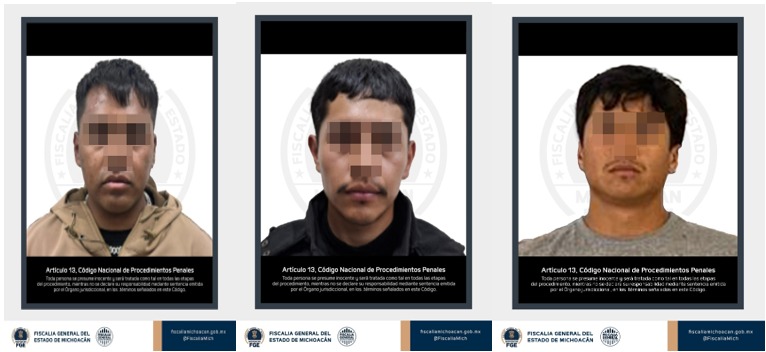 Avanza caso Ocampo: FGE cumplimenta órdenes de aprehensión contra tres presuntos implicados