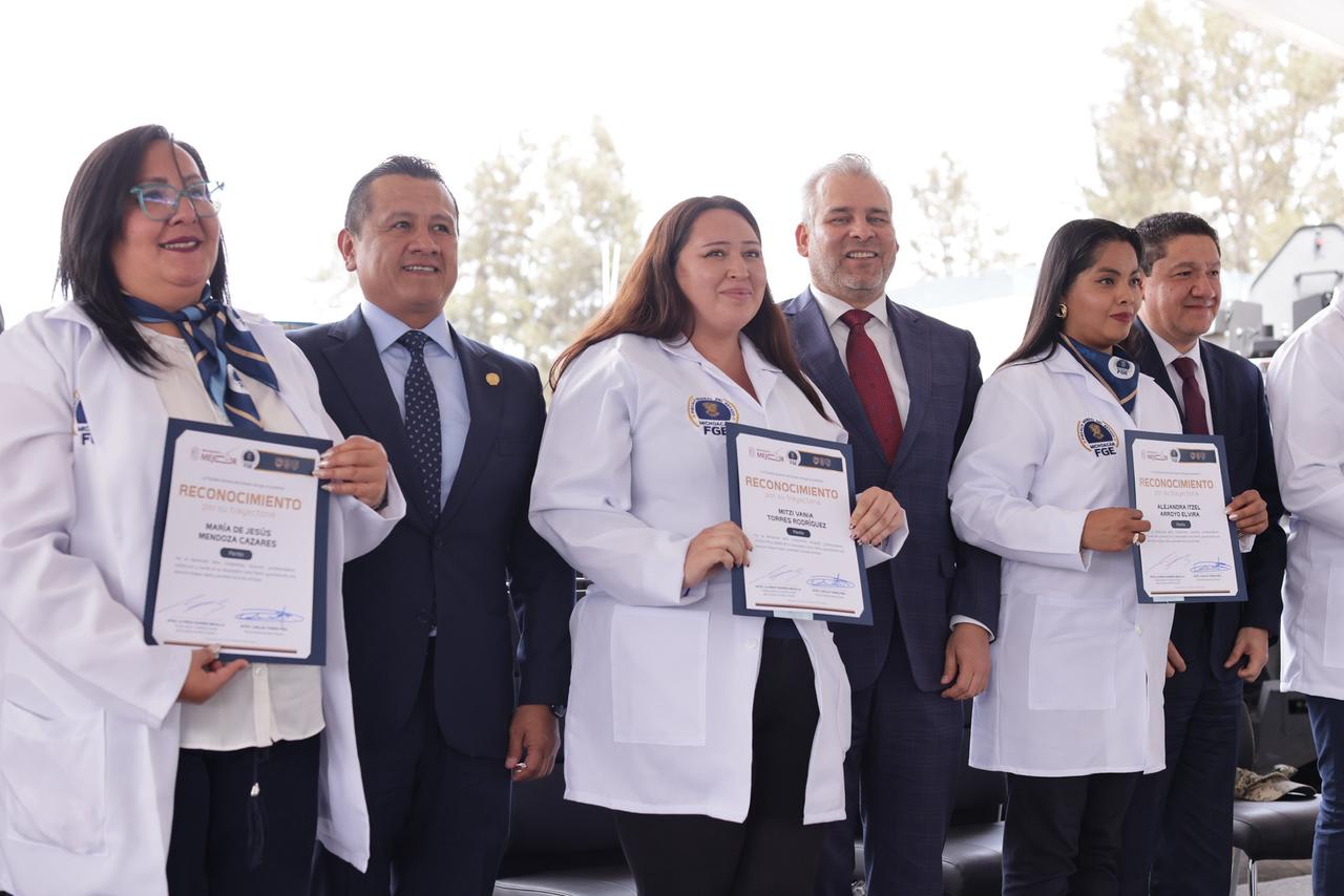 Reconoce Fiscal General labor de la Tríada Investigadora en la procuración de justicia