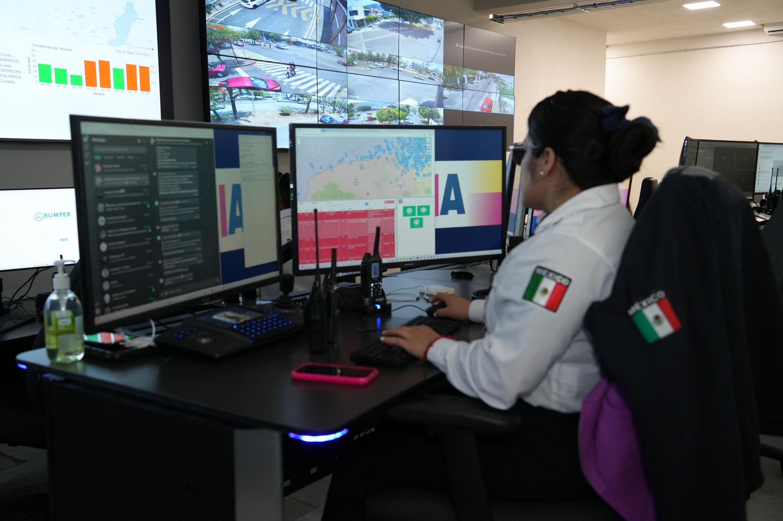 Michoacán refuerza la tecnología de seguridad del C4 en Morelia: SESESP