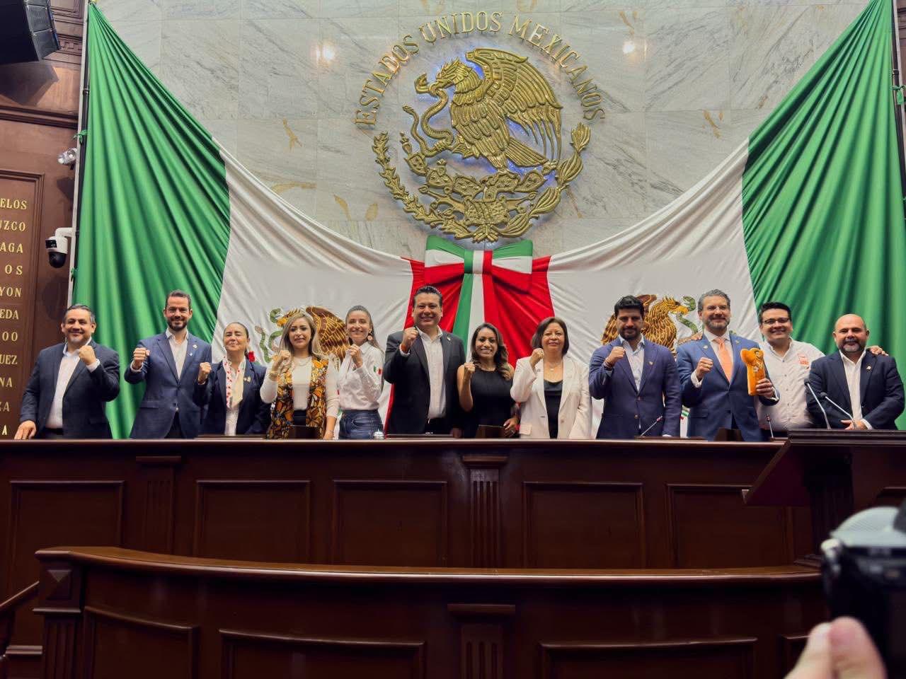 Diputados de Movimiento Ciudadano cierra filas en Morelia y traza agenda nacional desde lo local
