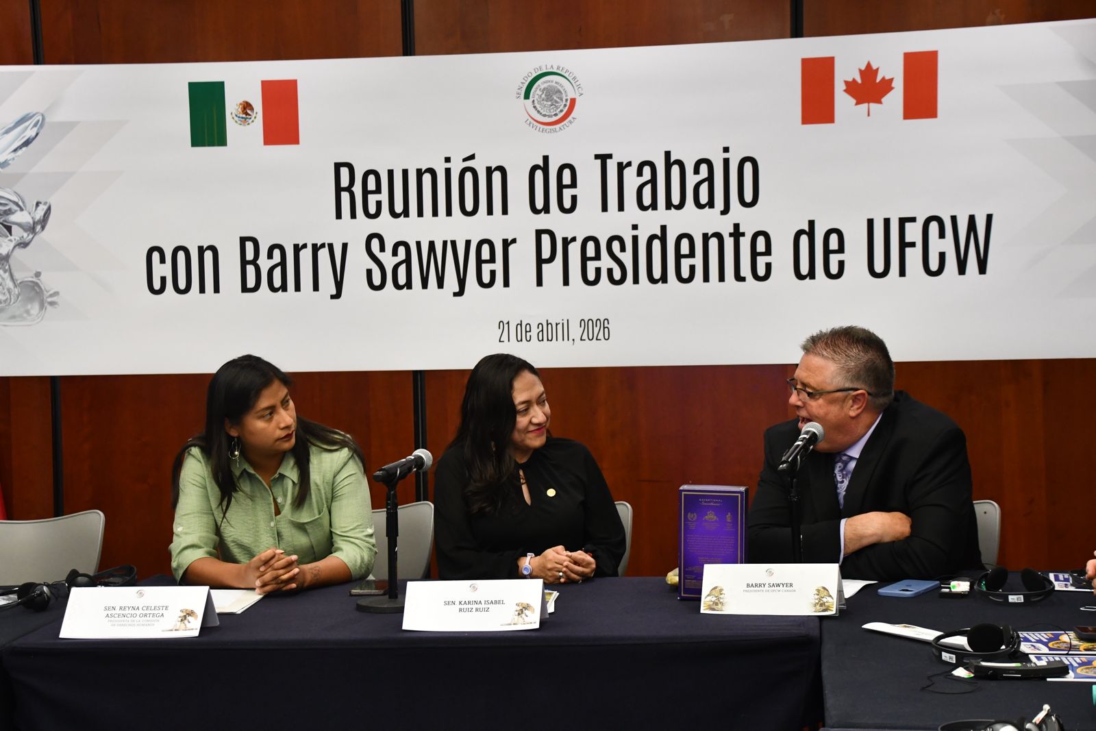 Impulsa Celeste Ascencio una movilidad laboral digna y segura entre México y Canadá