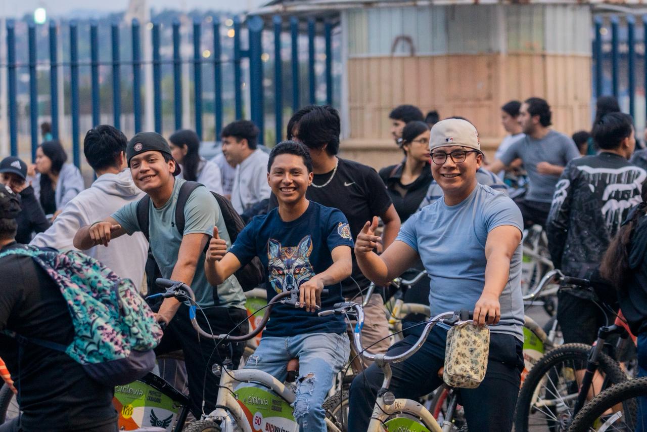 Masiva participación en rodada nicolaita; se vivió un ambiente de compañerismo