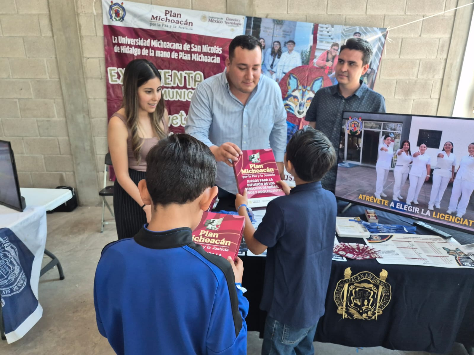 Exporienta de la UMSNH y la Feria Científica llega a la región Lerma – Chapala